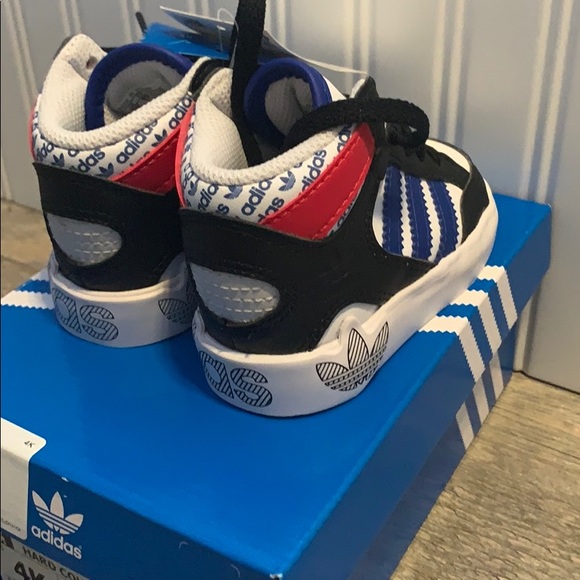 Adidas Hard Court Hi I Toddler sneakers - Picture 4 of 8